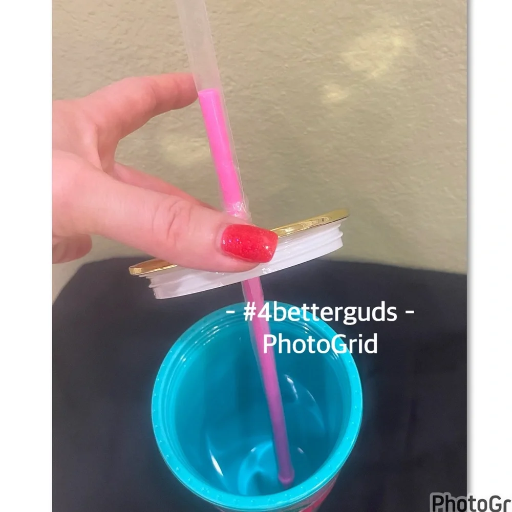 New Lilly Pulitzer Insulated 24oz Tumbler With Straw Featured in Coming In Hot - Picture 4 of 16